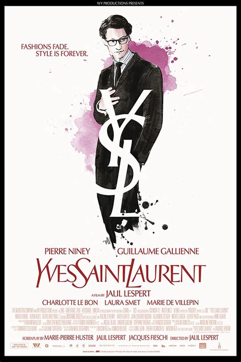 y yves saint laurent date de sortie|saint laurent 2014 cast.